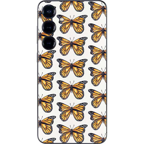 Monarch Butterflies by Cat Coq Galaxy S25 Skin